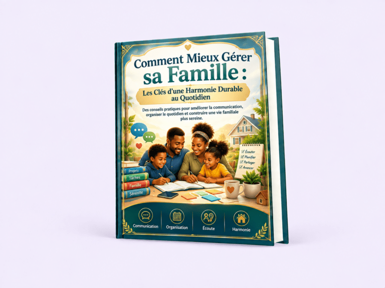 Comment Mieux Gérer sa Famille : Les Clés d'une Harmonie Durable au Quotidien
